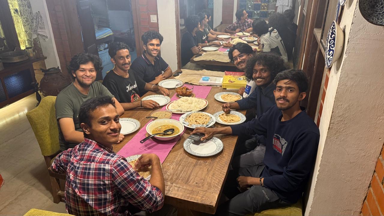 Cubing Kerala community lunch